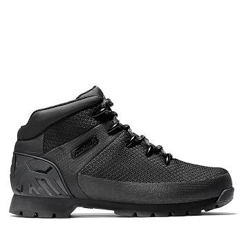 Timberland Euro Hiker - Cierne Nepremokave Topanky Panske, TB0090K